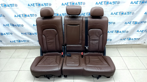 Rear row of seats 2nd row Audi Q5 8R 09-17 leather brown