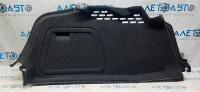Left arch trim Audi A4 B8 08-16 sedan, black, broken fasteners, unglued fastener