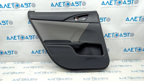 Door trim card rear left Honda Civic X FC 16-21 4d cloth black with gray insert, scratches