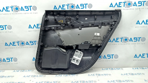 Door trim card rear left Honda Civic X FC 16-21 4d cloth black with gray insert, scratches
