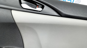 Door trim card rear right Honda Civic X FC 16-21 4d cloth black with gray insert, scratches