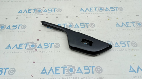 Rear left window lift control trim Honda Civic X FC 16-21 4d black