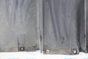 Tesla Model X rear bumper diffuser 16-21 tears, scuffed, dented