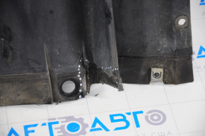 Tesla Model X rear bumper diffuser 16-21 tears, scuffed, dented