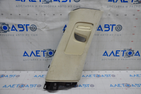 Center pillar trim upper belt right Tesla Model X 16-21 alcantara beige, for cleaning