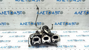 Turbine assembly with manifold right Porsche Macan 15-18 3.0T 141k with cooling pipes, driftwood