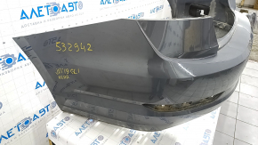 Bare rear bumper VW Jetta 19- GLI, gray LH7J, scratches