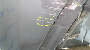 Bare front bumper VW Jetta 19- GLI, gray LH7J, scratches, broken fasteners, dented