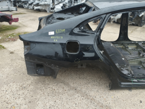 Quarter wing rear right Chevrolet Malibu 16- black on the body, dented, bumps