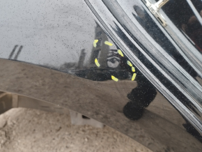 Quarter wing rear right Chevrolet Malibu 16- black on the body, dented, bumps