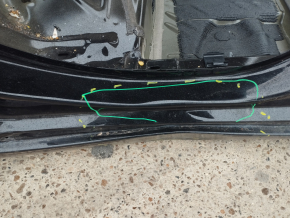 Quarter wing rear right Chevrolet Malibu 16- black on the body, dented, bumps