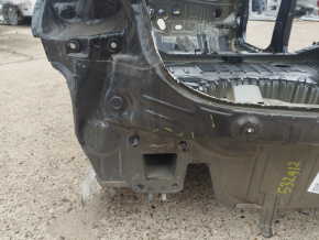 Rear panel Chevrolet Malibu 16- black on the body, dented