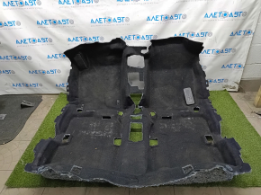 Floor covering Honda Civic X FC 16-21 4d black, dry cleanable
