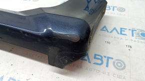 Right threshold Honda Civic X FC 16-21 4d blue, tear, scratches