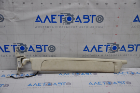 Tesla Model X Left Sun Visor 16-21 Alcantara Beige, for cleaning