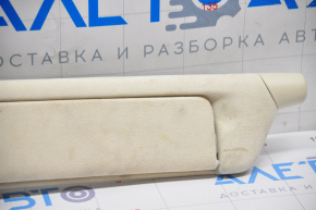 Tesla Model X Left Sun Visor 16-21 Alcantara Beige, for cleaning