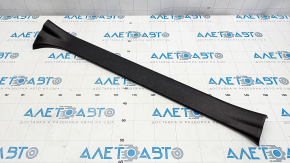 Front right threshold pad Subaru Forester 14-18 SJ black, worn
