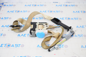 Driver's seat belt with tensioner Tesla Model X 16-19 beige for cleaning