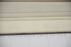 Tesla Model X 16-21 right visor alcantara beige, for cleaning