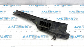 Door sill trim rear left inner Subaru Outback 10-14 black