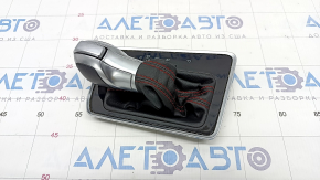 Automatic transmission knob with shifter cover VW Jetta 19 - plastic GLI, red stitching, scratches