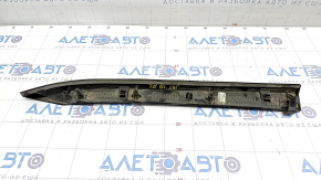 Rear bumper molding left VW Jetta 19- GLI black