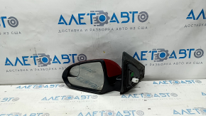 Side mirror left Hyundai Elantra AD 17-20 3 pins, red