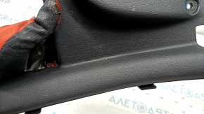 Door sill trim rear inner left Hyundai Elantra AD 17-20 black, broken fastener, scratches