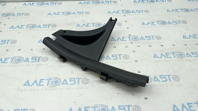 Door sill trim rear inner right Hyundai Elantra AD 17-20 black, broken fastener, scratches