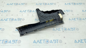 Door sill trim rear inner right Hyundai Elantra AD 17-20 black, broken fastener, scratches