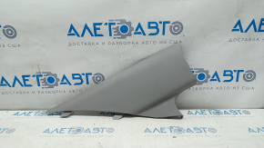 Upper left rear pillar trim Hyundai Elantra AD 17-20 gray, scratches, broken fastener