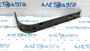 Subaru B10 Tribeca black front left door sill with chrome trim
