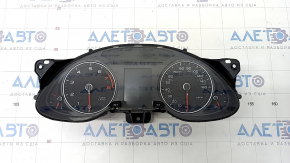 Instrument cluster Audi A4 B8 13-14 cruise 91k, glass defect