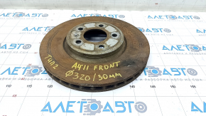 Front right brake disc Audi A4 B8 08-16 type 2 320/30mm