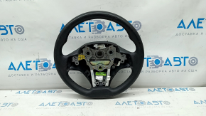Naked steering wheel Hyundai Elantra AD 17-18 pre-rest, rubber, black, worn