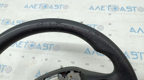 Naked steering wheel Hyundai Elantra AD 17-18 pre-rest, rubber, black, worn