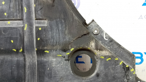 Front engine protection Audi Q5 8R 13-17 cracks, tears, worn