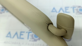 Left visor Audi A4 B8 13-16 rest beige, without hook, crack