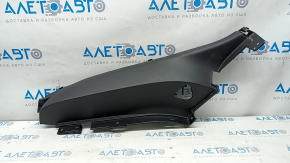Rear pillar trim lower left Hyundai Elantra AD 17-20 black, scratches