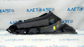 Rear pillar trim lower left Hyundai Elantra AD 17-20 black, scratches