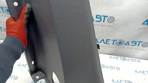 Rear pillar trim lower left Hyundai Elantra AD 17-20 black, scratches