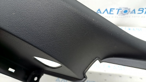 Rear pillar trim lower left Hyundai Elantra AD 17-20 black, scratches