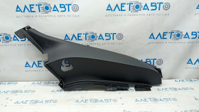 Rear pillar trim lower right Hyundai Elantra AD 17-20 black, scratches