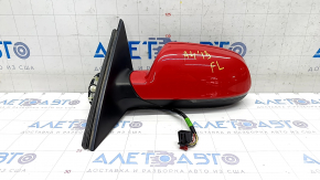 Side mirror left Audi A4 B8 08-16 6 pins, heated, turn signal, red