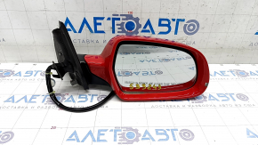 Side mirror right Audi A4 B8 08-16 6 pins, heated, turn signal, red