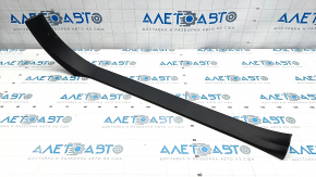 Door sill trim front right inner Subaru Outback 10-14 black, worn