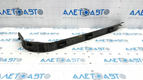 Door sill trim front right inner Subaru Outback 10-14 black, worn