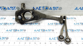 Front left axle Porsche Macan 15-18 for gray caliper, broken bolt, with levers, torn silent blocks