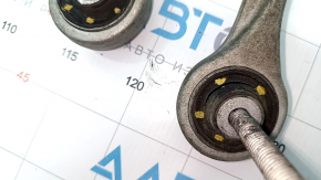 Front left axle Porsche Macan 15-18 for gray caliper, broken bolt, with levers, torn silent blocks