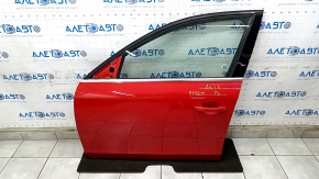 Door assembly front left Audi A4 B8 08-16 red LY3J, keyless